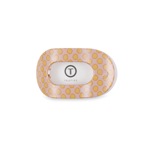 Round Flat Hair Clip | Small | Sunny Days Ahead