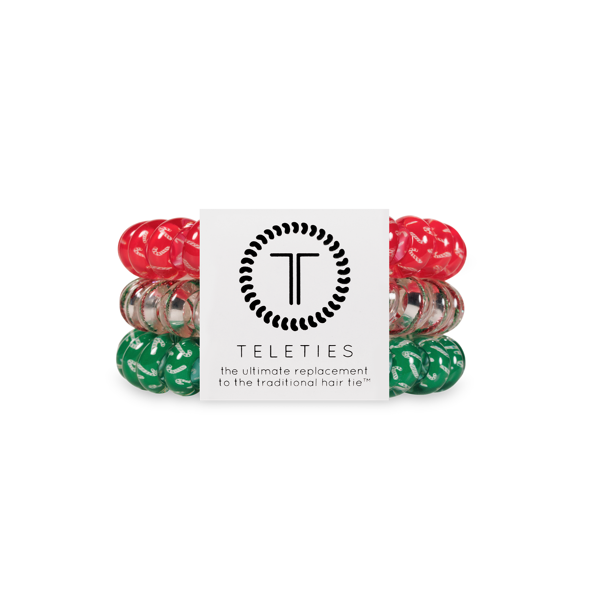 Spiral Hair Coils | Large | Hooked on Christmas Hair Ties