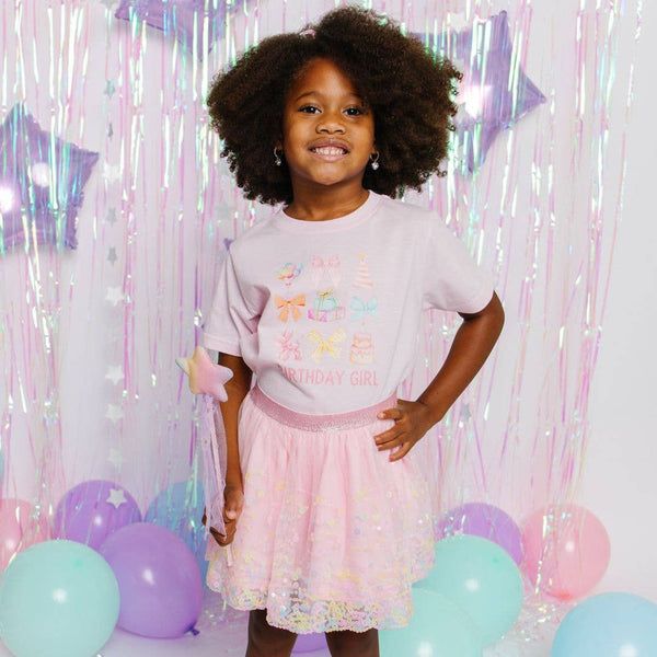 Birthday Girl Cutie Short Sleeve T-Shirt - Ballet - Kids: 12-18M