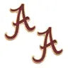 Enamel Stud Earrings Alabama and Auburn
