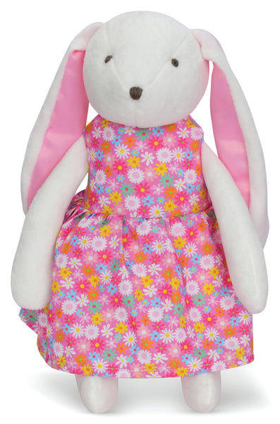 Floral Plush Bunny