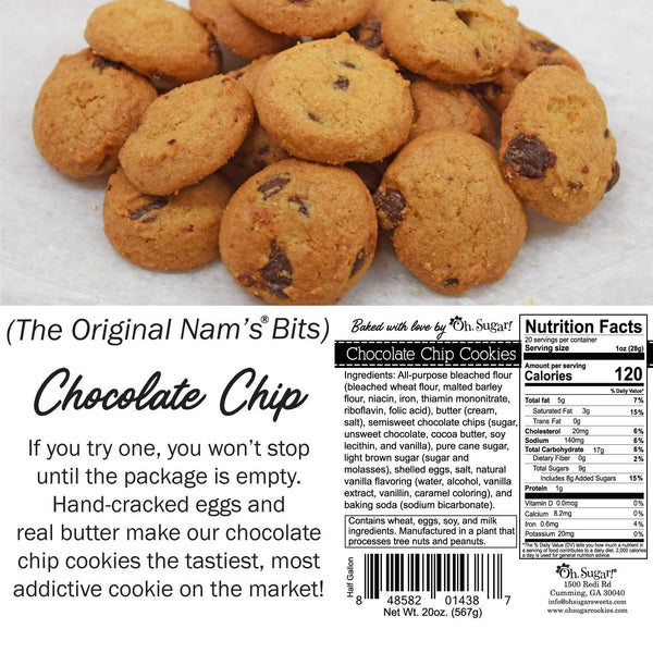 Cookies - Halloween Asst 1 - Pint Jars: Chocolate Chip