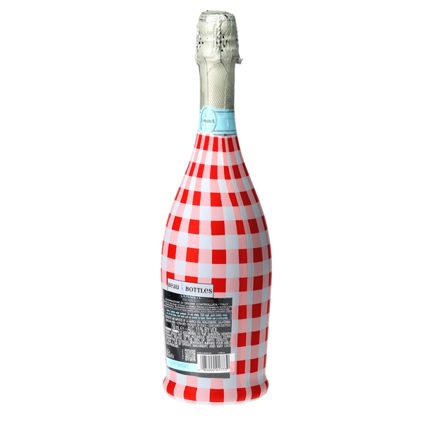 Beau Bottles Red and White Gingham - Prosecco Collection