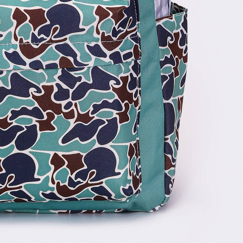 Boys Camouflage Duck Hunting Canvas Backpack - Thumbnail 4