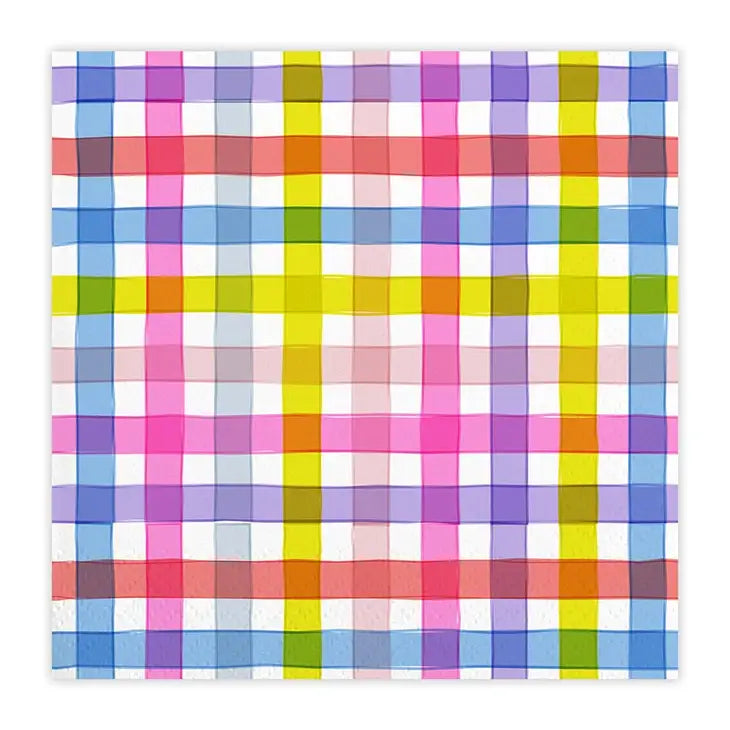 Beverage Napkins - Gingham Pet