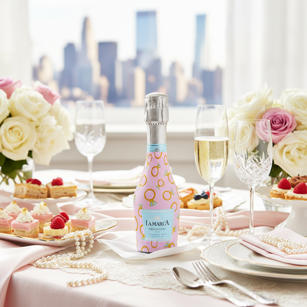 Beau Bottles Pink Engagement Ring - MINI Prosecco Collection - Six Pack