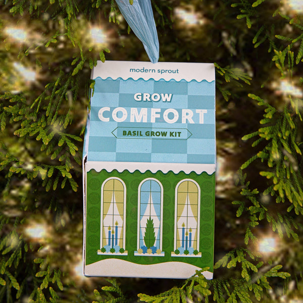 Basil grow ornament