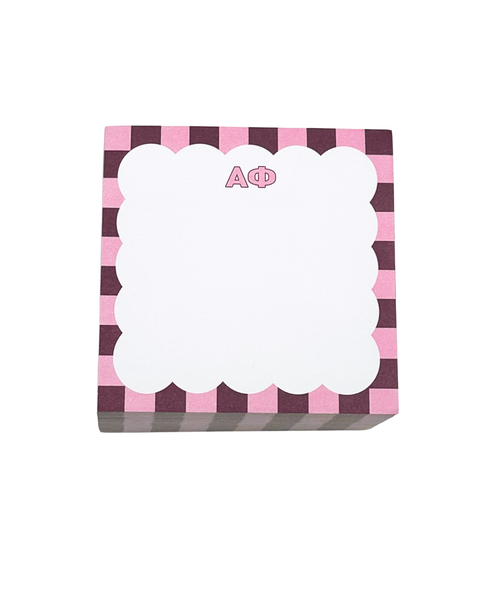 Scallop Sorority Note Cube