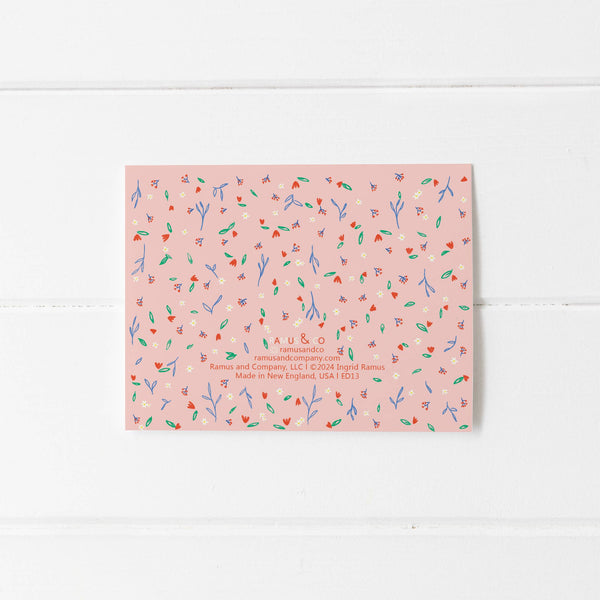 Pink Floral Easter