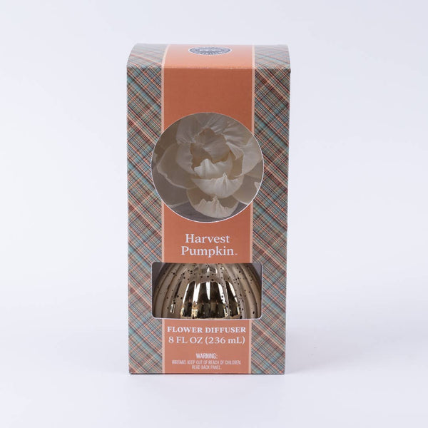 Harvest Pumpkin Holiday Flower Diffuser | Fall Hostess Gift
