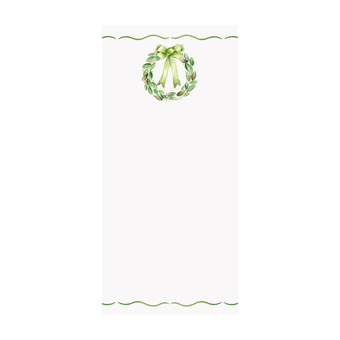 Magnolia Wreath Holiday Notepad