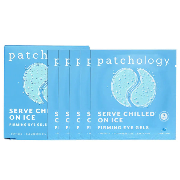 UNDER EYE Serve Chilled On Ice Cooling Depuffing Eye Mask