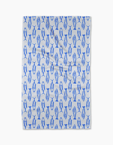 Coastal Catch Tea Towel