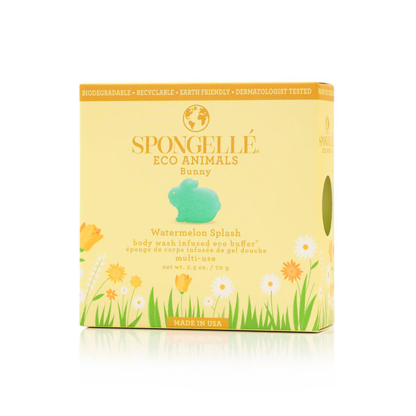 Bunny Eco Animals Kids Body Buffer | Clean Beauty | Bath 