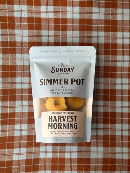 Harvest Morning Simmer Pot | Orange Cinnamon Clove