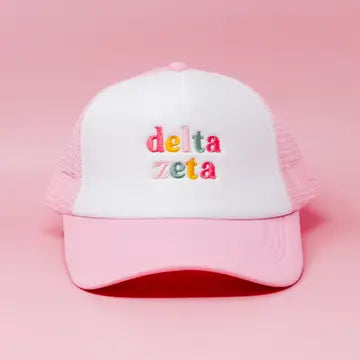 Pink Sorority Trucker Hat