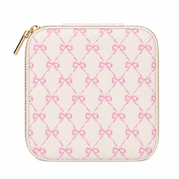 Printed Jewelry Box : Pink Bows