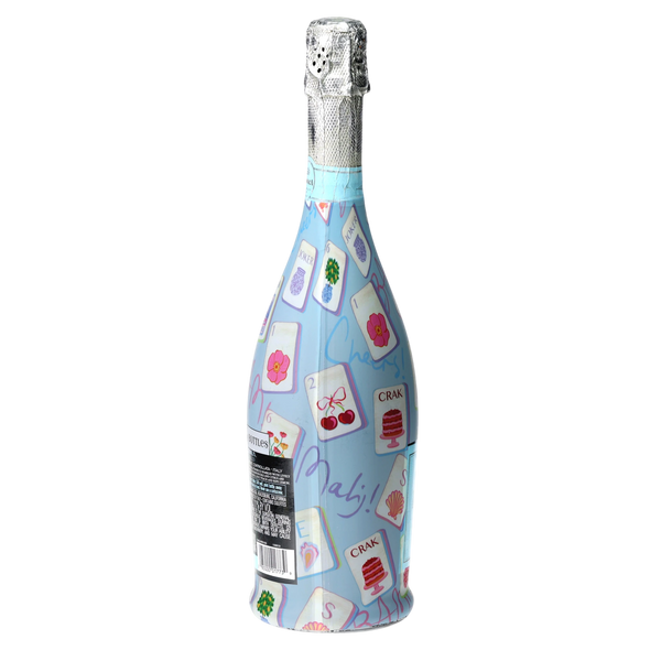 Beau Bottles Pastel Blue Mahjong - Prosecco Collection