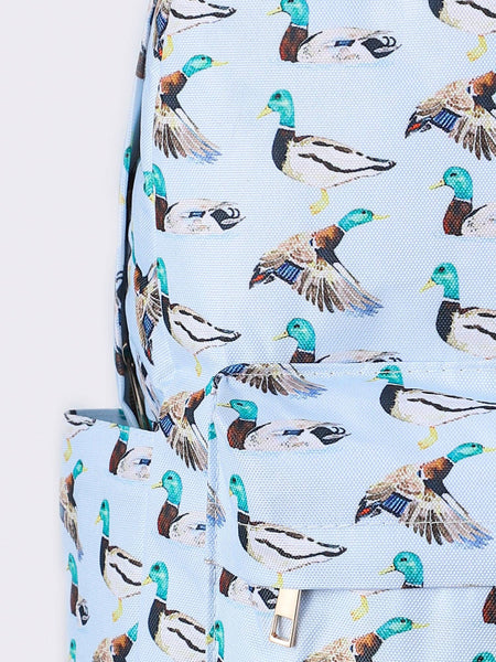 Duck Hunting Kids Canvas Backpack