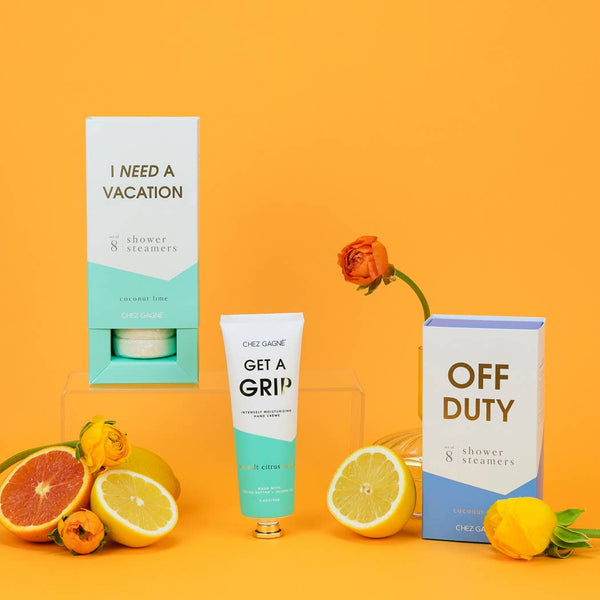 Off Duty - Aromatherapy Shower Steamers - Coconut Lime - Set of 8