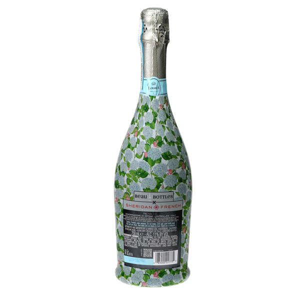 Sheridan French Collection - Classic Hydrangea Prosecco Bottle Wrap