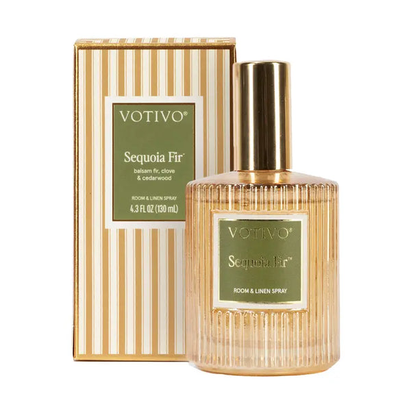 Votivo Gold Bottle Room & Linen Spray