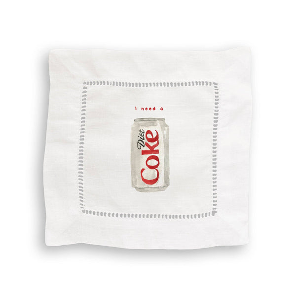 I Need a Diet Coke: Dishtowel - No Words