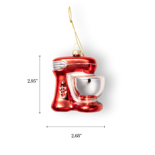 Stand Mixer, Retro Handmade Glass Holiday Ornament Decor 2025