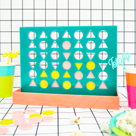 ACrylic 4 in a Row Game