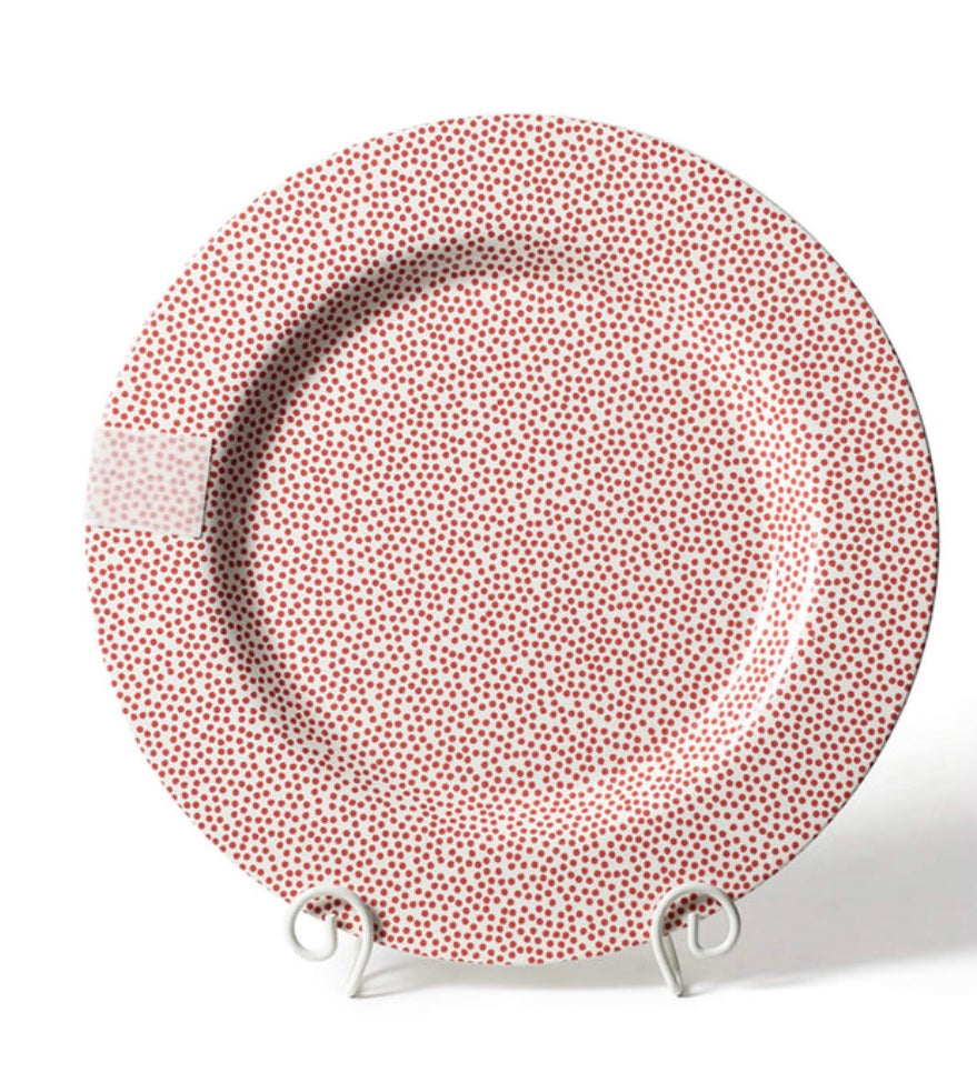 Happy Everything Small Red Dot Big Platter