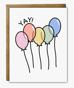 Yay! Balloons Card