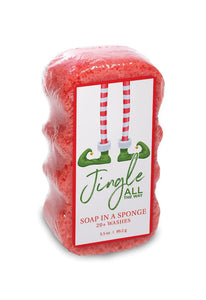 Caren Jingle All The Way Soap In A Sponge