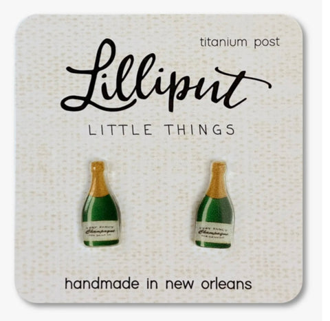 Lilliput Champagne Earrings