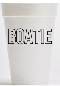 Boatie Styrofoam Cups