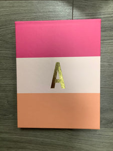 Mary Square “A” Bound Notepad