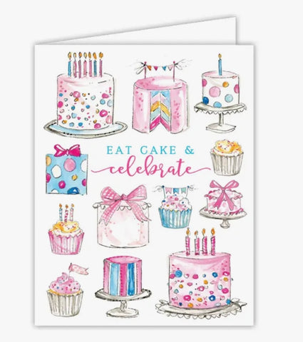 Eat Cake and Celebrate Card