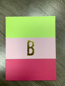 Mary Square “B” Bound Notepad