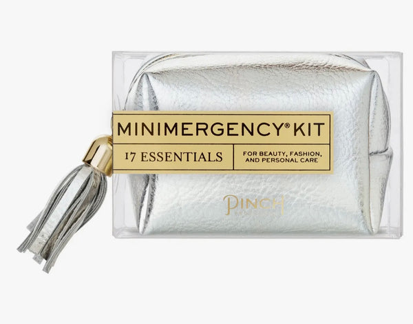 Silver Metallic Minimergency Kit