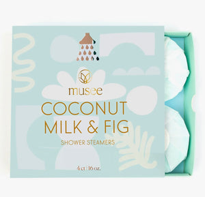 Coconut Milk and Fig Shower Steamers