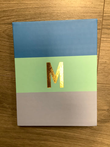 Mary Square “M” Bound Notepad