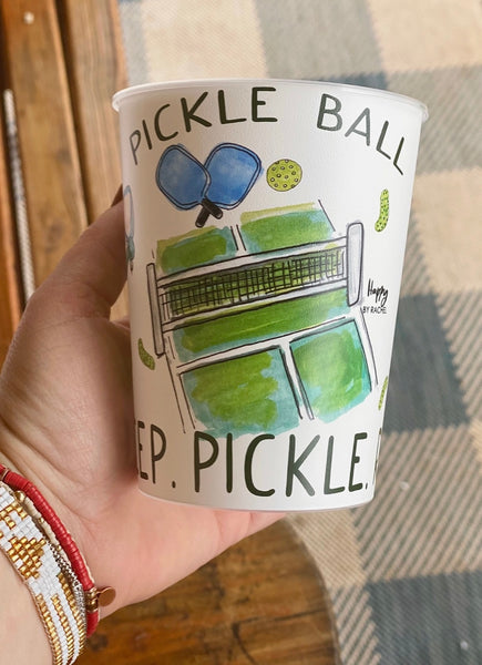 Eat. Sleep. Pickleball Reusable Cups