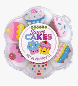 Snifty Sweet Cakes Cupcake Scented Erasers