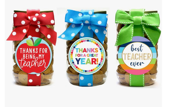 Teacher Gift Pint Size Confetti Cookies