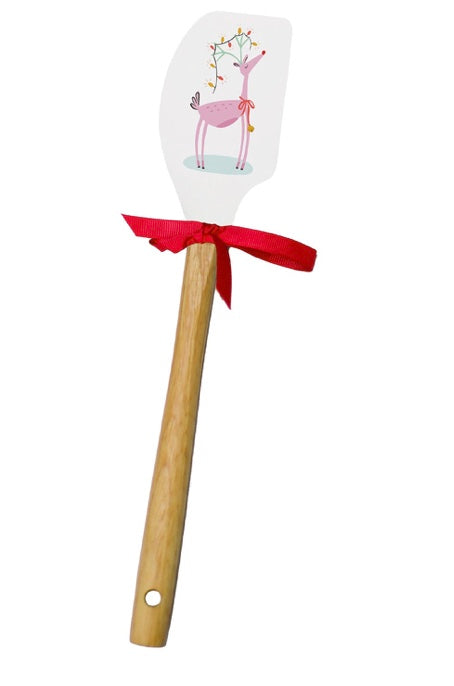 Pink Reindeer Spatula