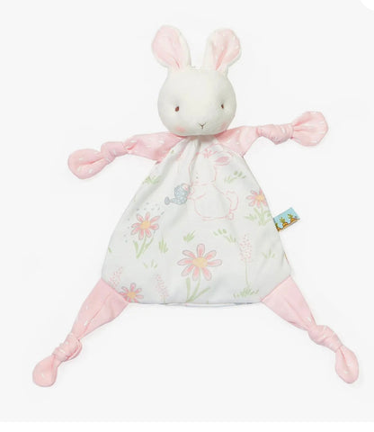 Bunny Patterned Knotted Lovie