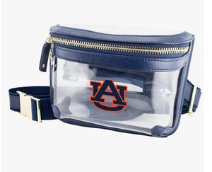 Auburn Logo Clear Belt Bag