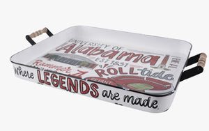 University of Alabama Icon Enamel Tray