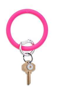 Tickled Pink Silicone Oventure Key Ring