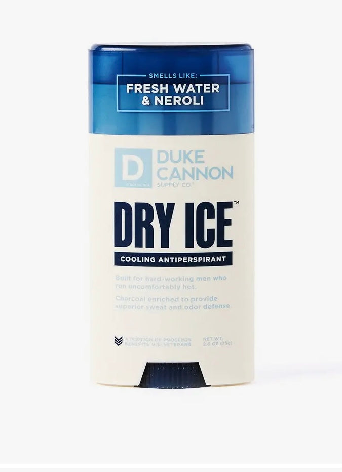 Duke Cannon Dry Ice Antiperspirant-Fresh Water and Neroli