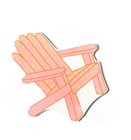 Happy Everything Pink Adirondack Chair Mini Attachment